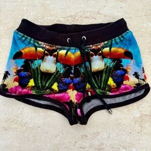 Philipp Plein Velvet Shorts for girls, Size 10